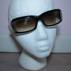 Spy Optics Abbey Rectangle Chunky Acetate Ivory/Brown Sunglasses